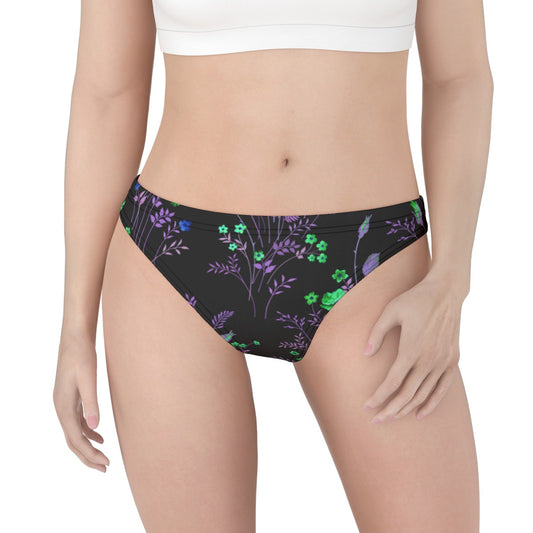 All-Over Print Women's Thong Underwear