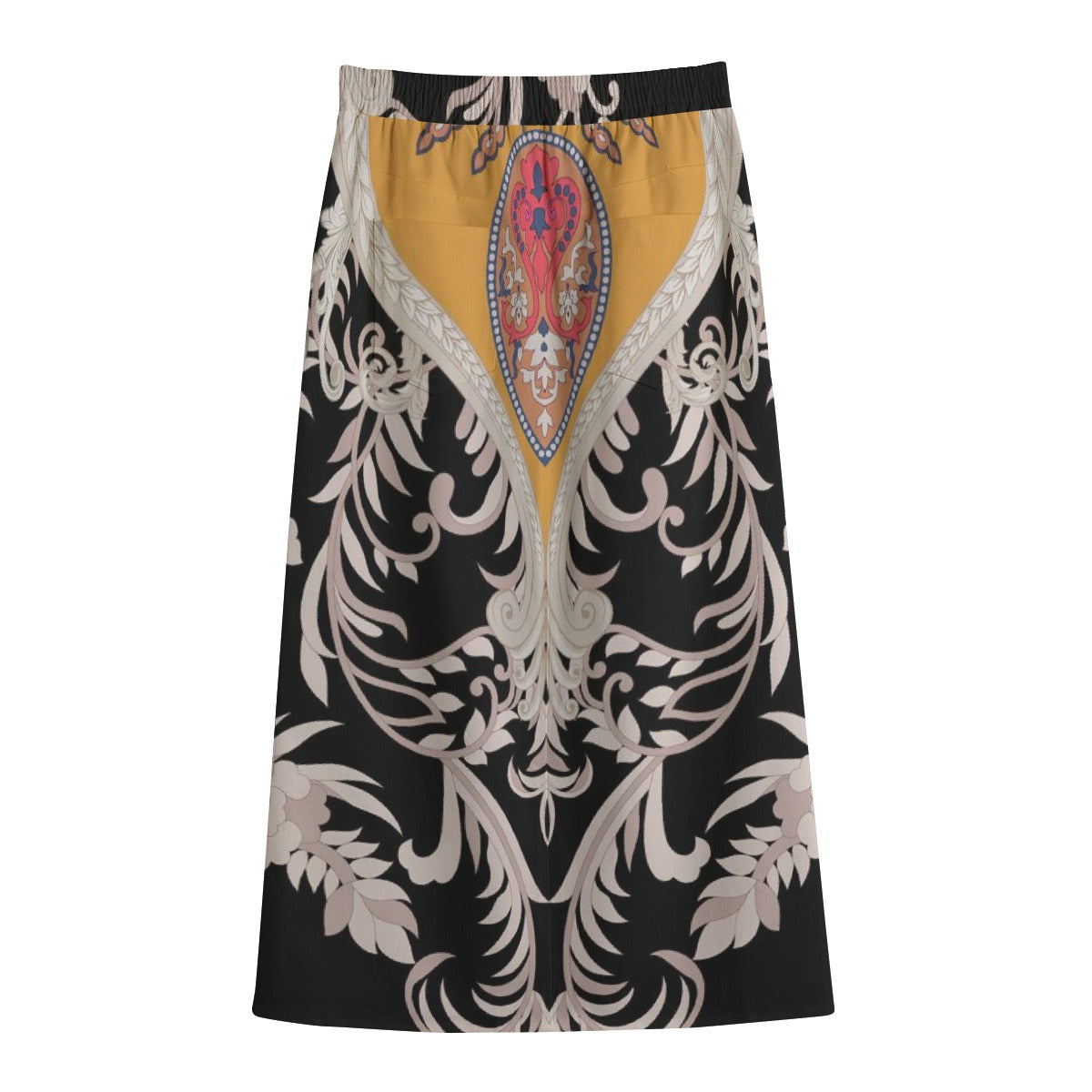 Women's Front Mid-slit Skirt | 245GSM Cotton