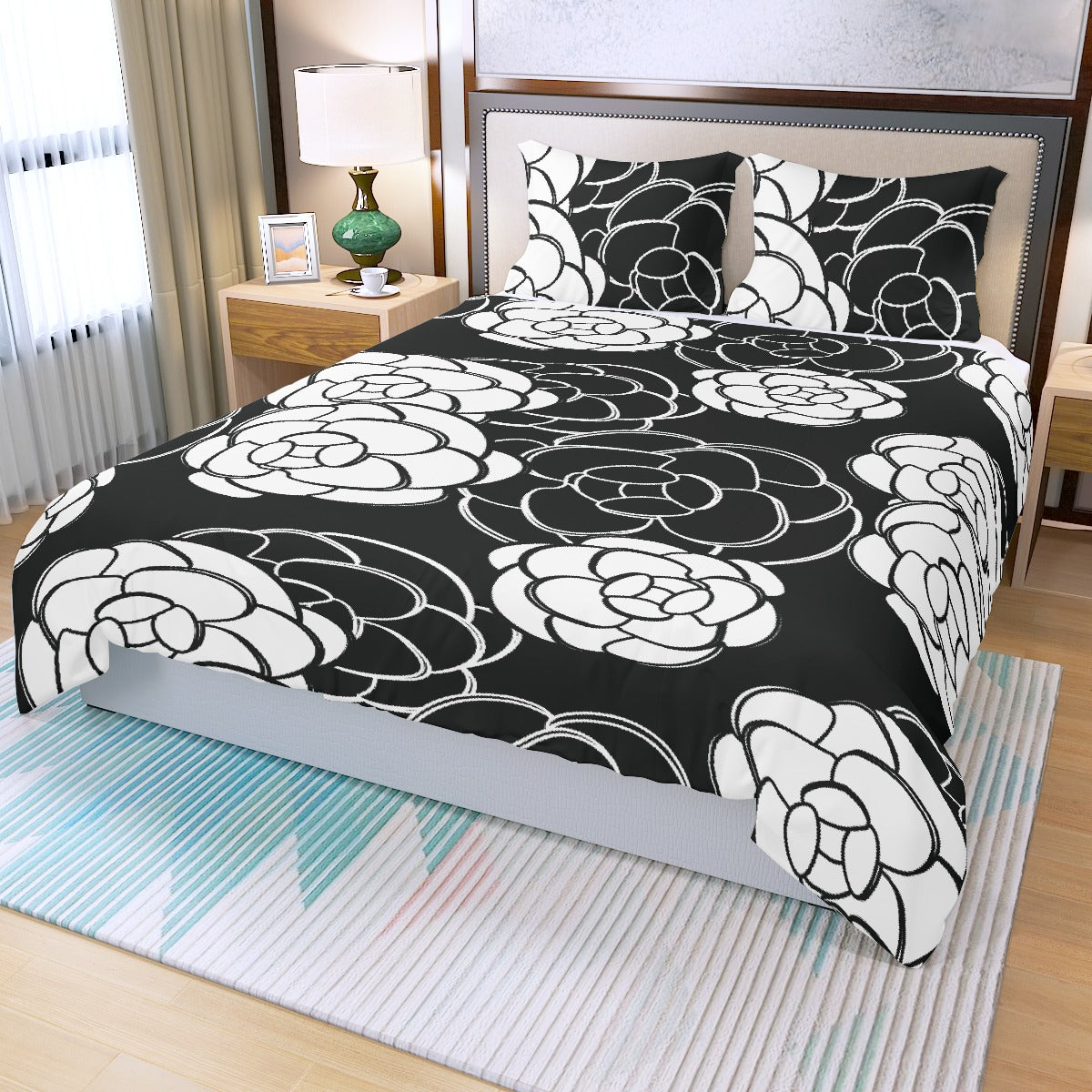 Three Piece Duvet Cover Set