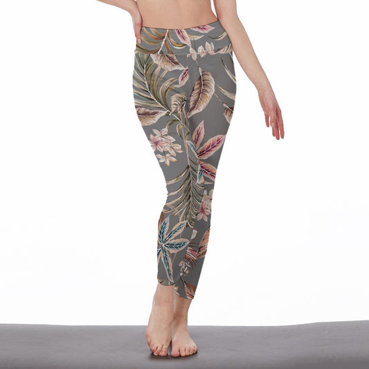 High Waist Leggings | Side Stitch Closure