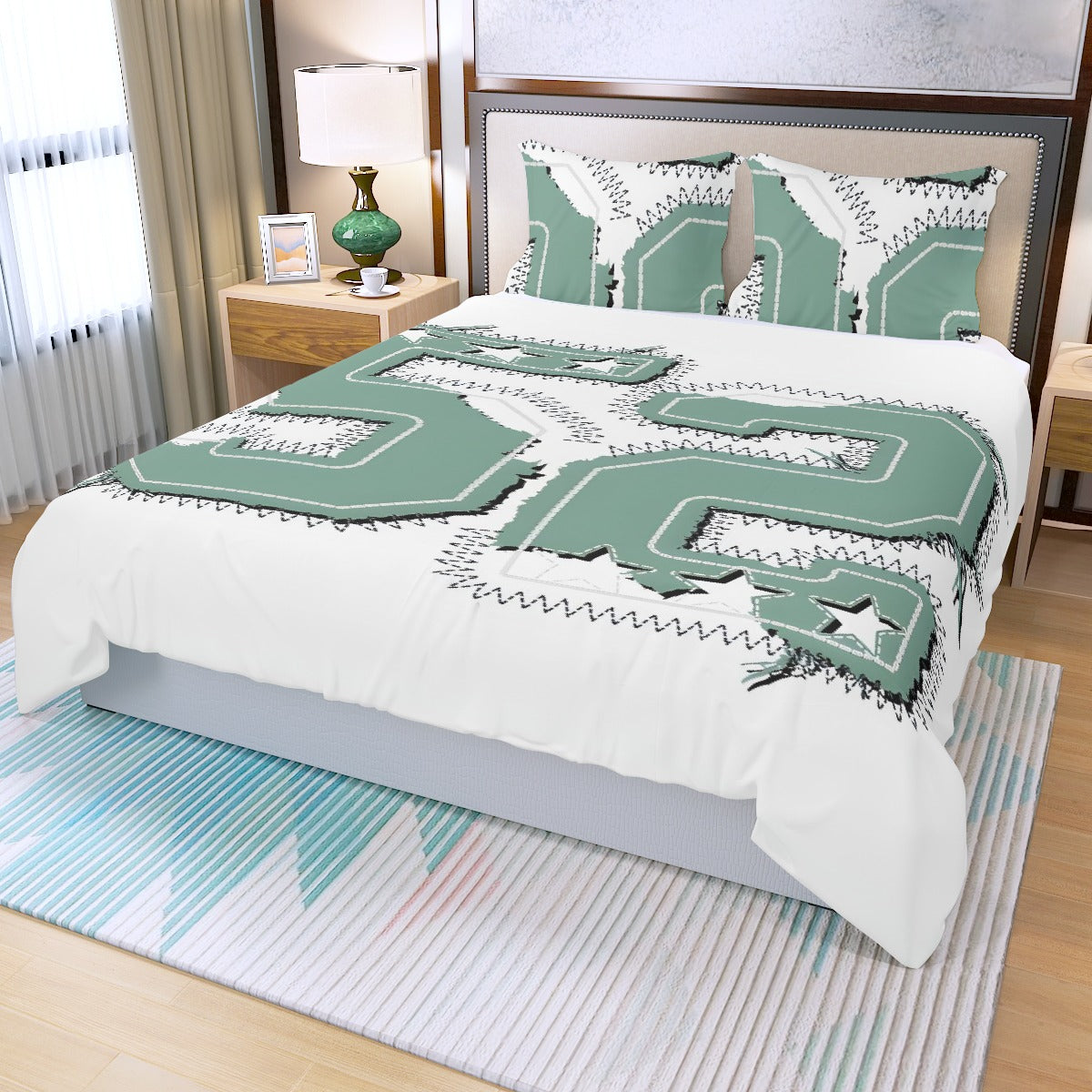 Three Piece Duvet Cover Set