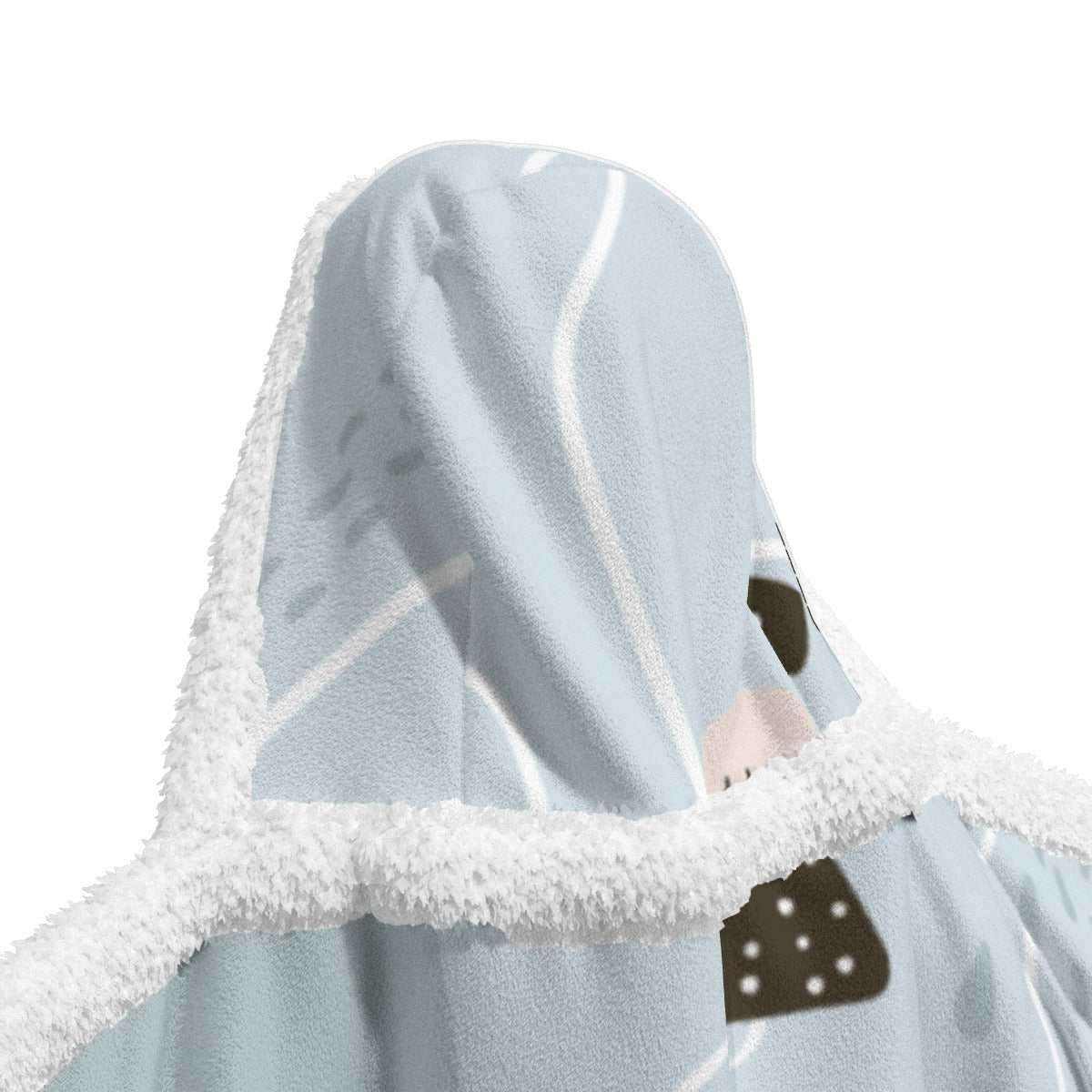 Unisex Wearable Hooded Blanket