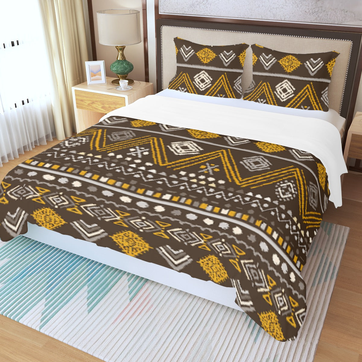 Three Piece Duvet Cover Set