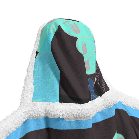 Unisex Wearable Hooded Blanket