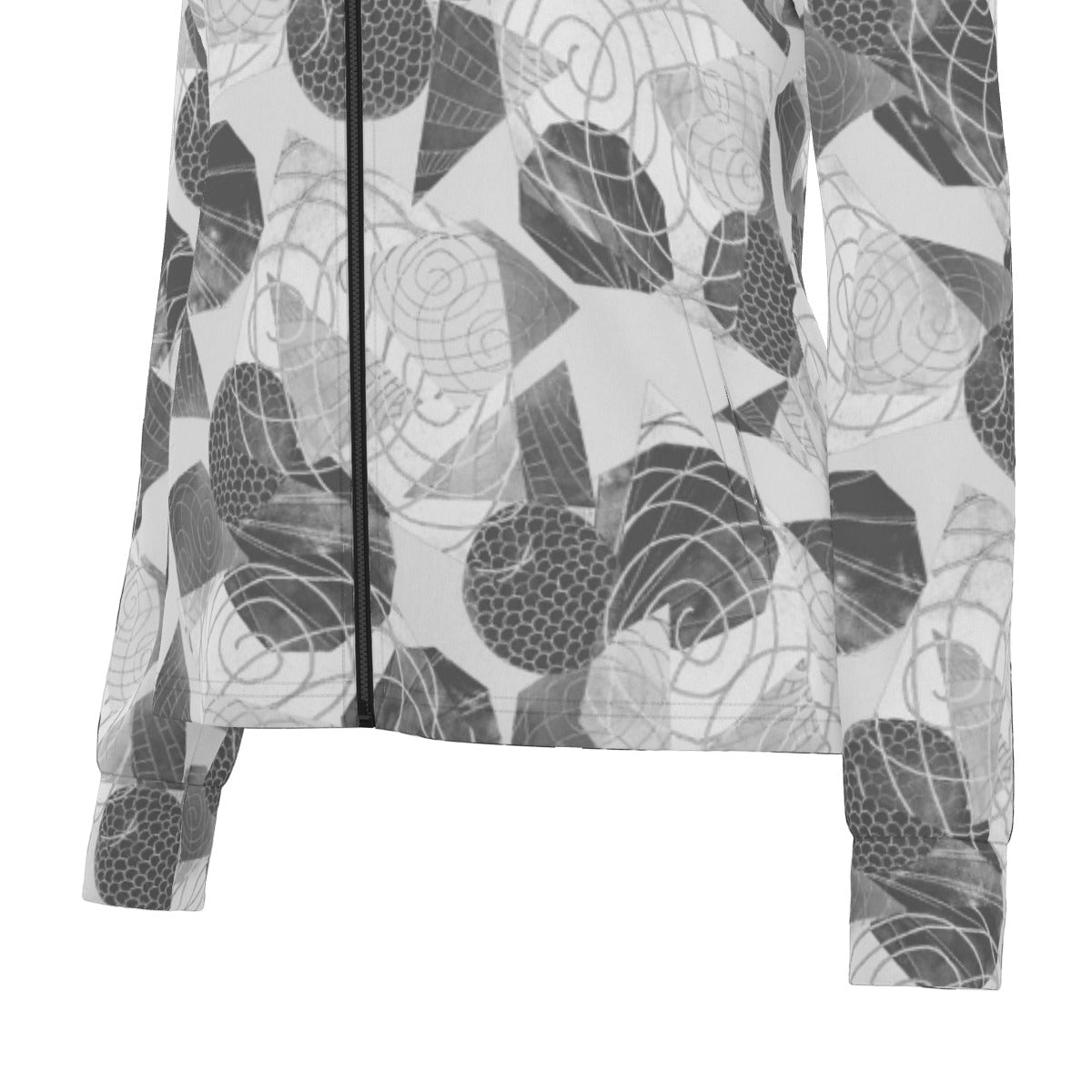 All-Over Print Women's Long Sleeve Thumbhole Jacket