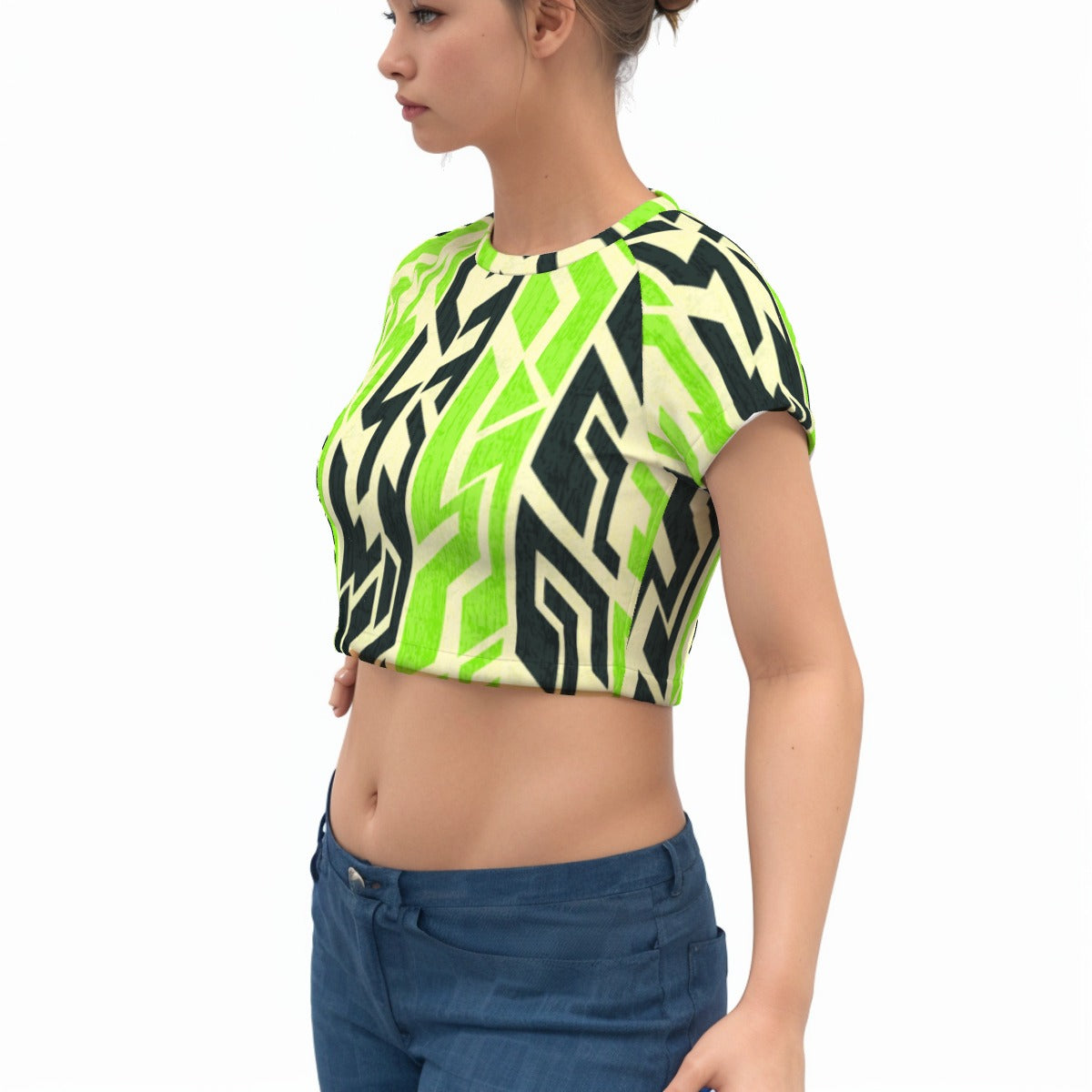 Raglan Cropped T-shirt