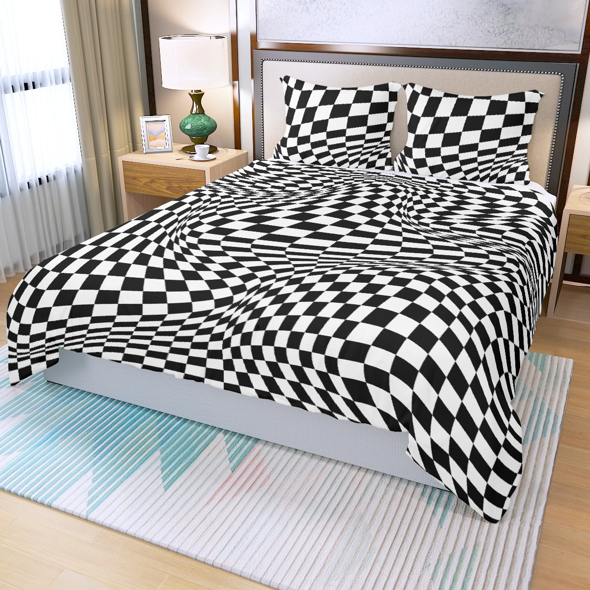 Three Piece Duvet Cover Set