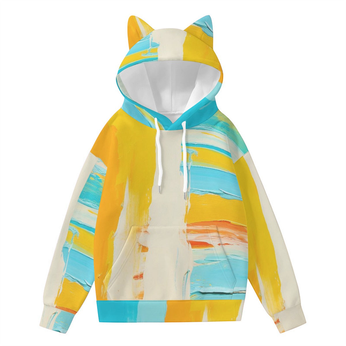 Women’s Hoodie With Decorative Ears