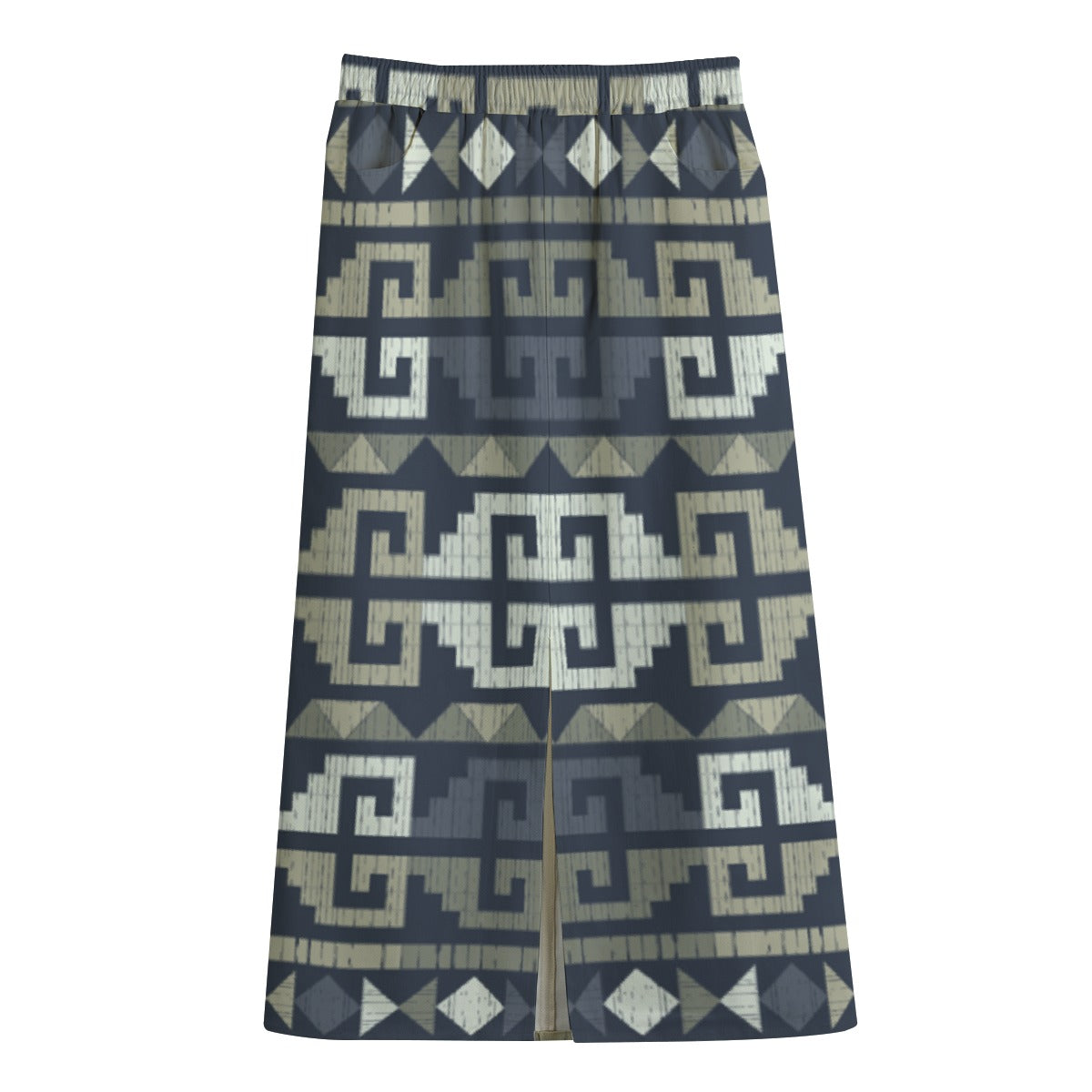 Women's Front Mid-slit Skirt | 245GSM Cotton