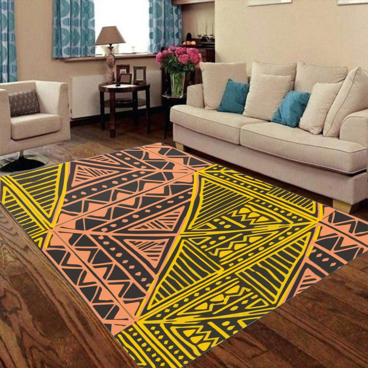 Foldable Rectangular Floor Mat