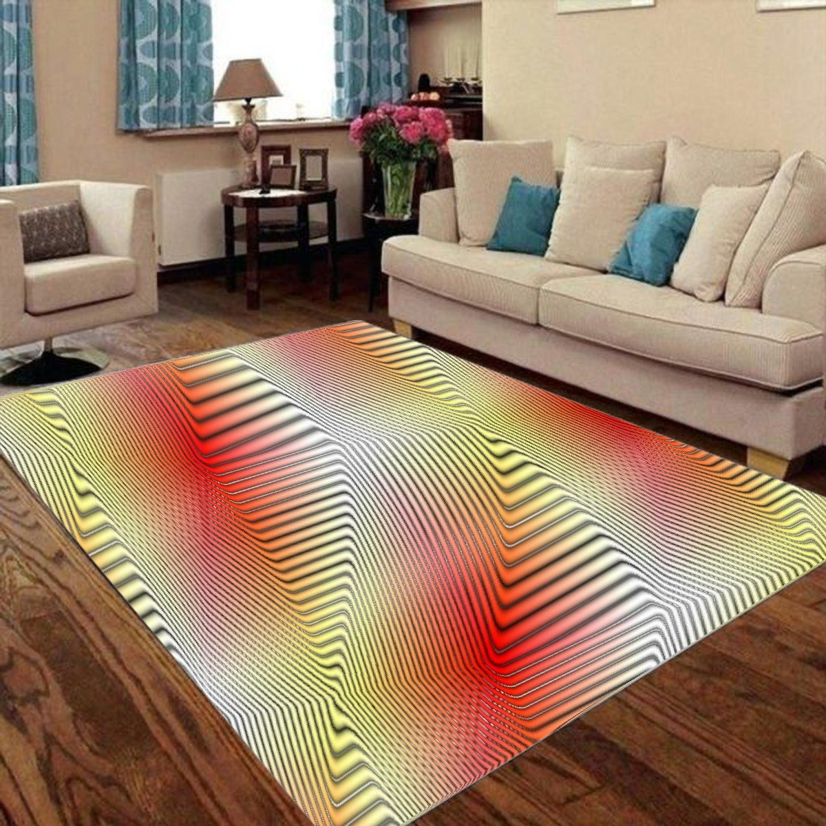 Foldable Rectangular Floor Mat