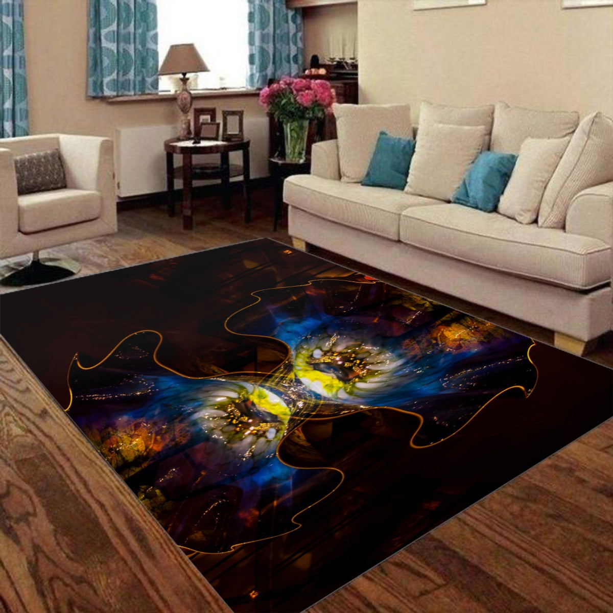 Foldable Rectangular Floor Mat