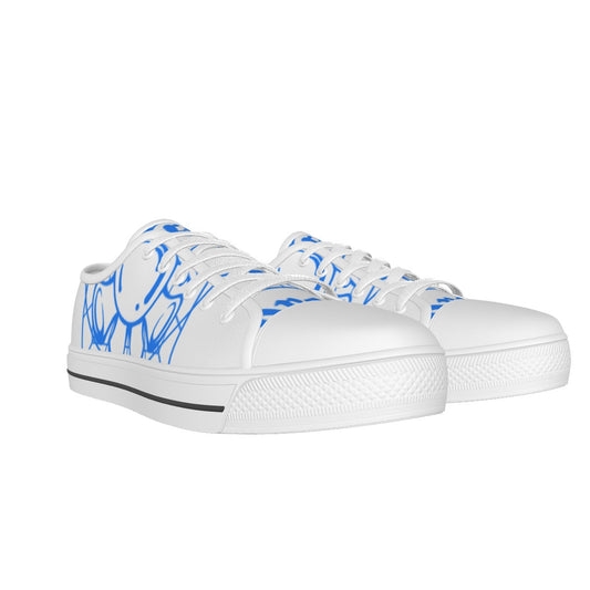 Women's White Sole Canvas Shoes