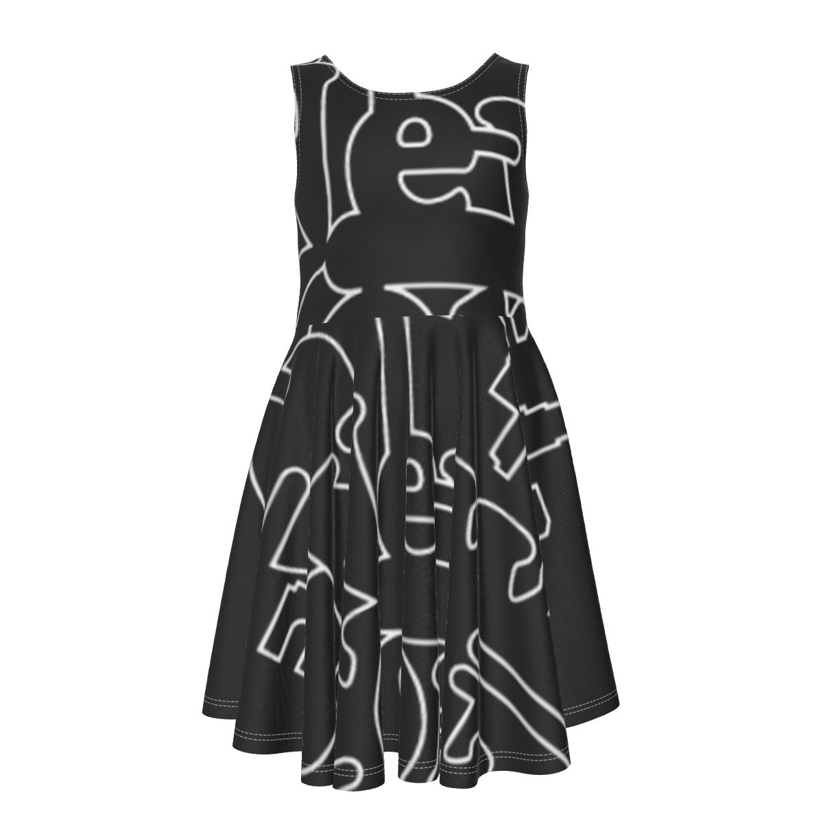 Kid's Sleeveless Vest Dress