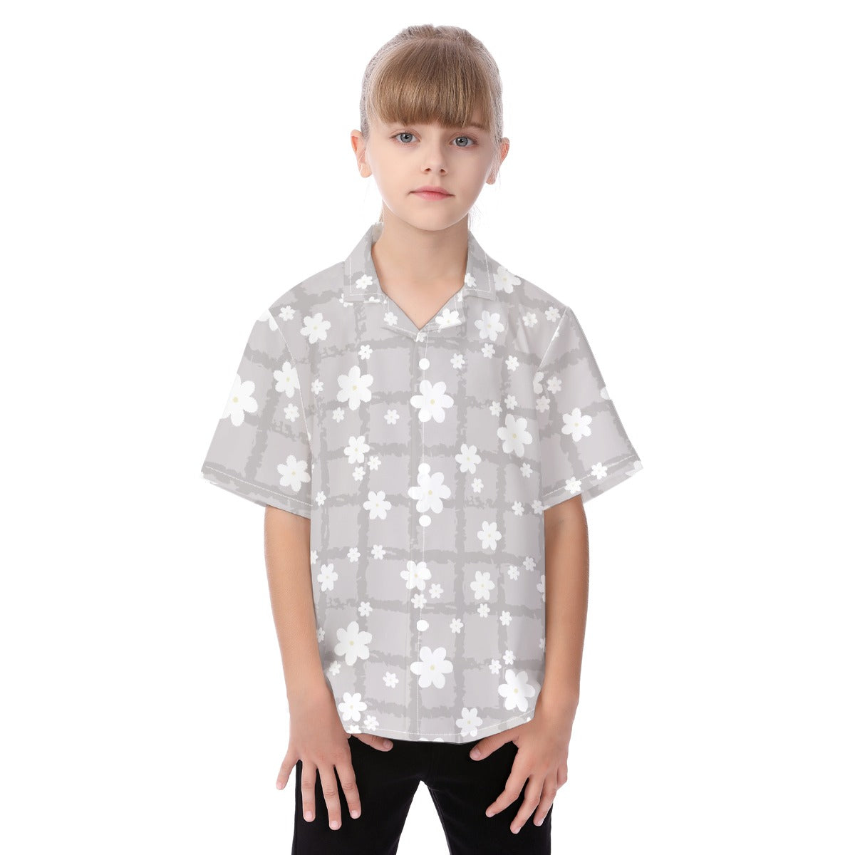 Kid's Hawaiian Vacation Shirt | 115GSM Cotton poplin