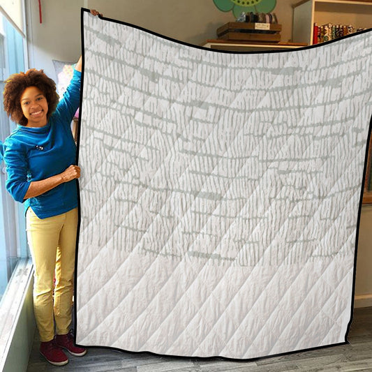 Lightweight & Breathable Quilt With Edge-wrapping Strips