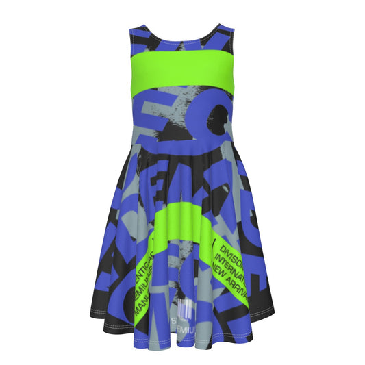 Kid's Sleeveless Vest Dress