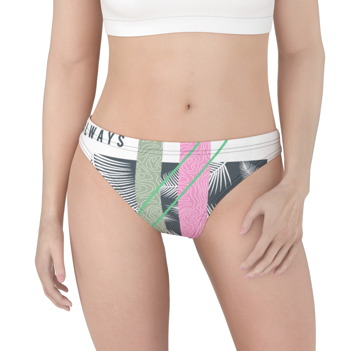 All-Over Print Women's Thong Underwear