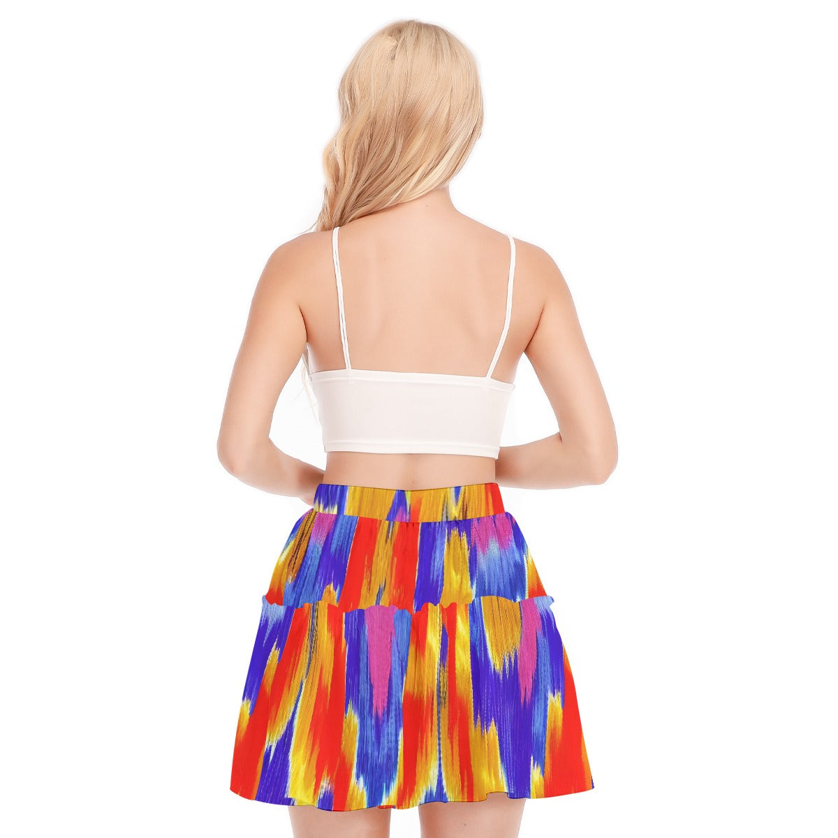 Women's Ruffled Mini Skirt