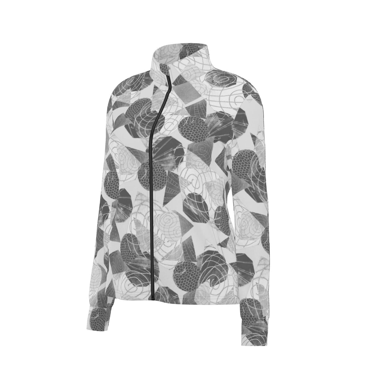 All-Over Print Women's Long Sleeve Thumbhole Jacket