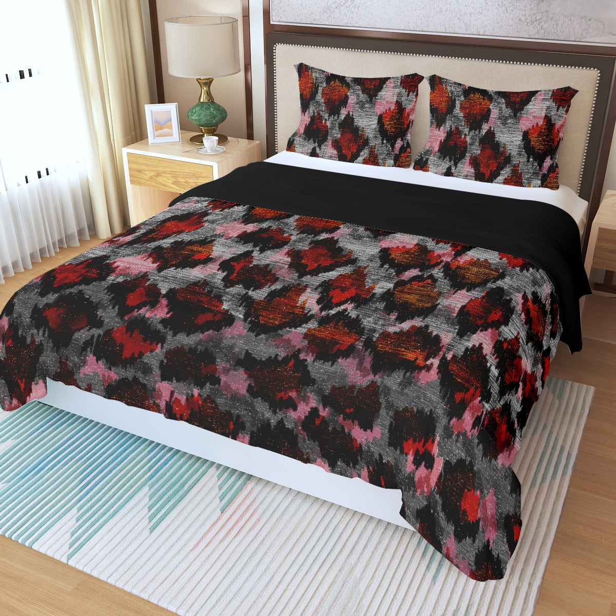 Three Piece Duvet Cover Set