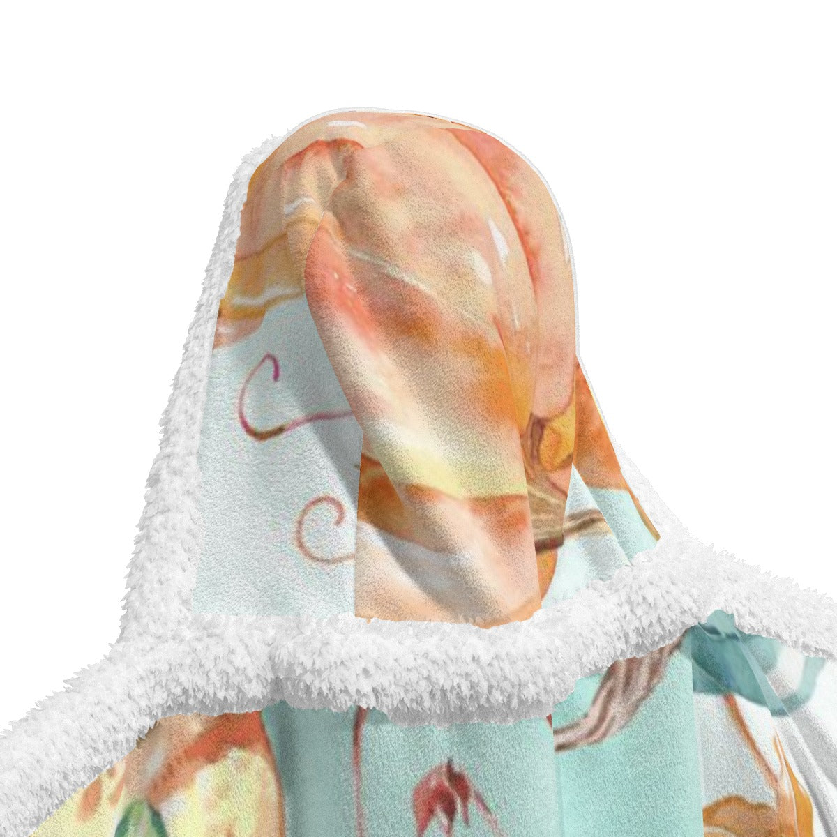 Unisex Wearable Hooded Blanket