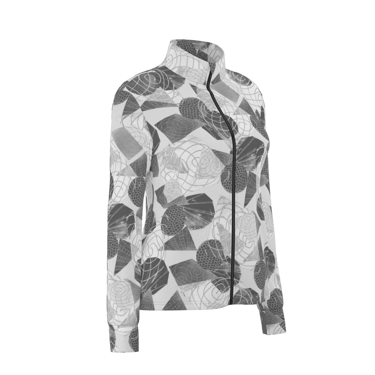 All-Over Print Women's Long Sleeve Thumbhole Jacket