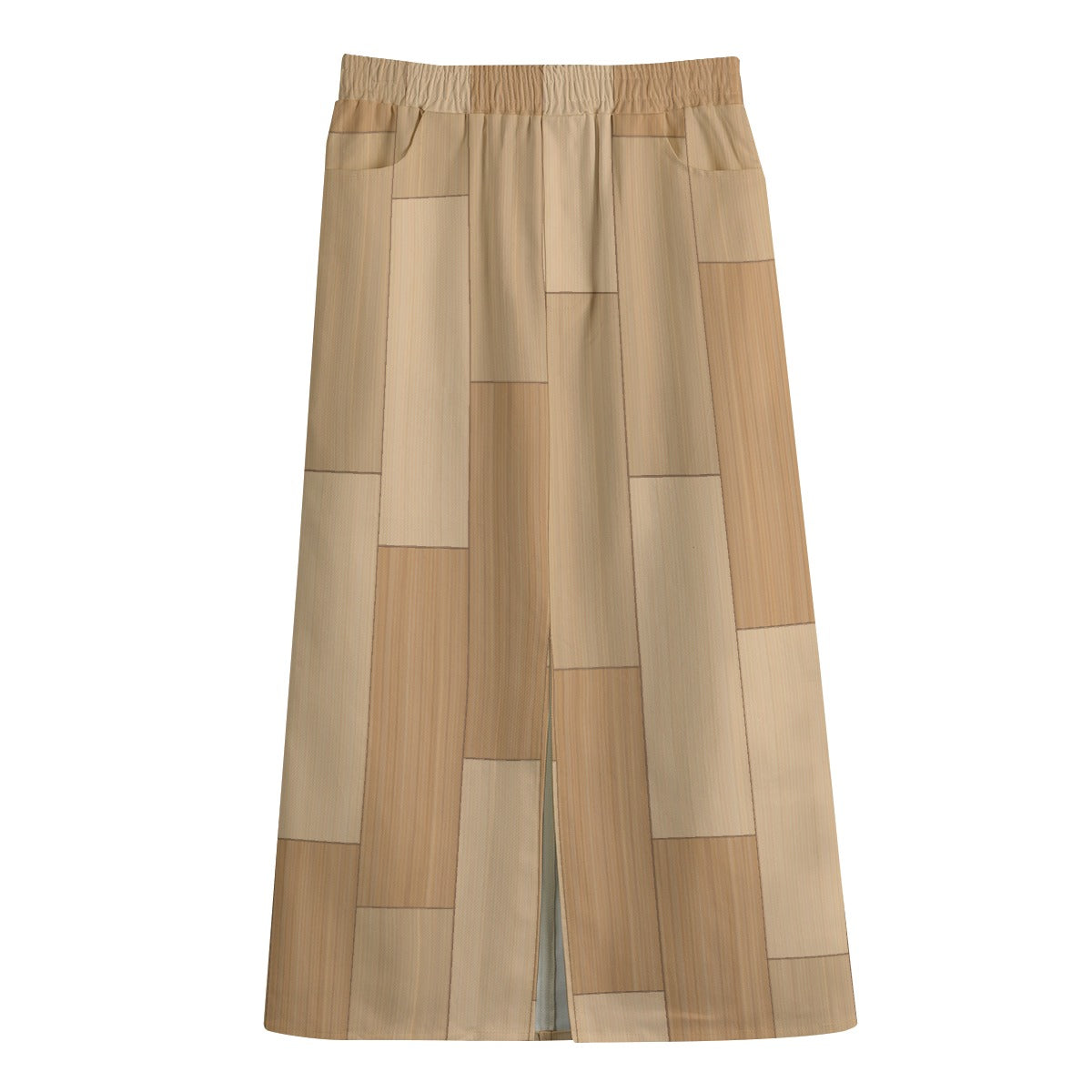 Women's Front Mid-slit Skirt | 245GSM Cotton