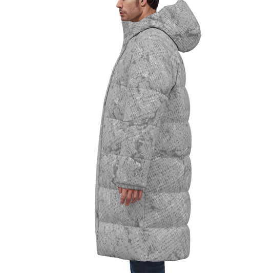 Unisex Long Down Jacket