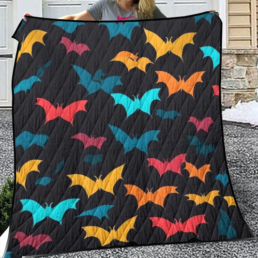 Lightweight & Breathable Quilt With Edge-wrapping Strips