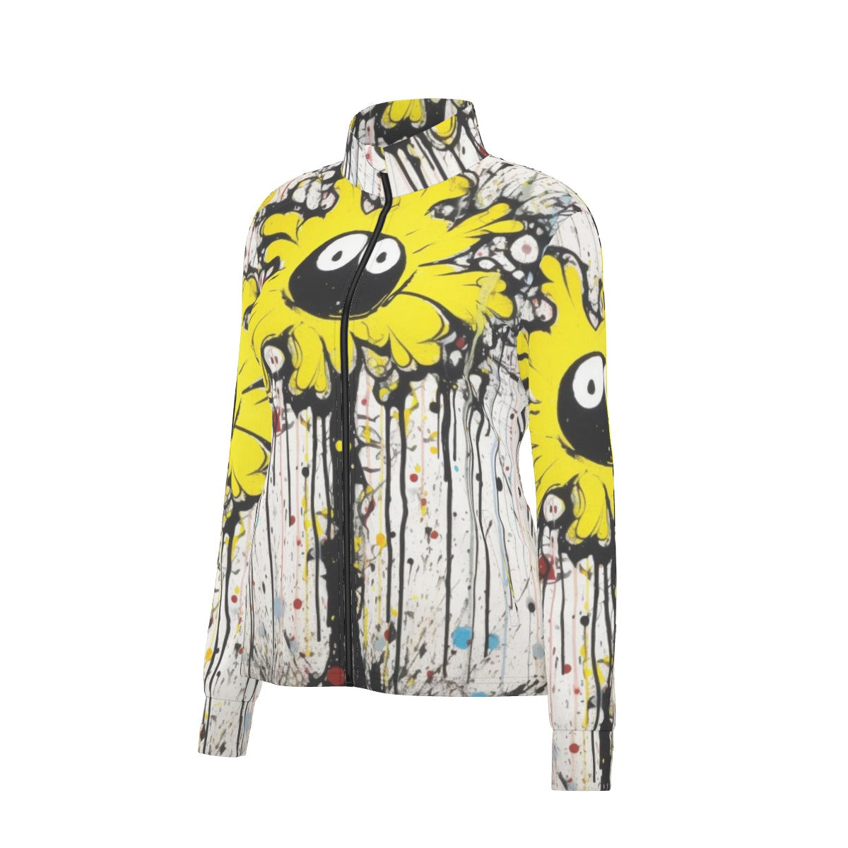 All-Over Print Women's Long Sleeve Thumbhole Jacket