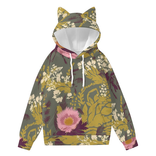 Women’s Hoodie With Decorative Ears