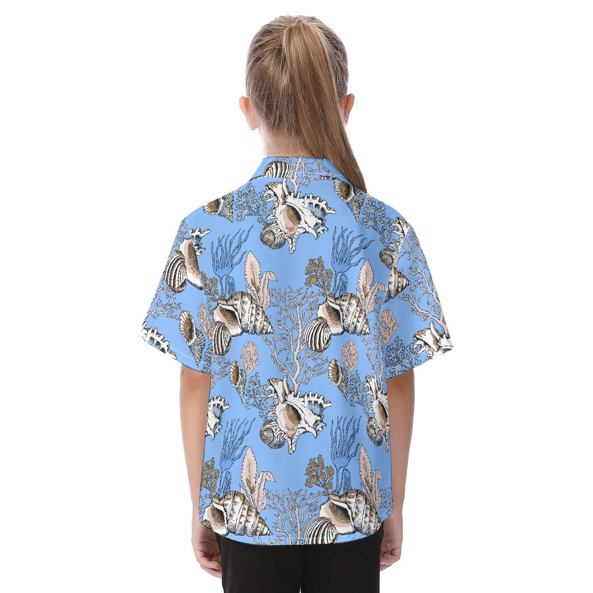 Kid's Hawaiian Vacation Shirt | 115GSM Cotton poplin