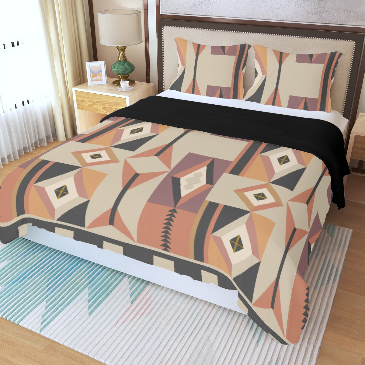 Three Piece Duvet Cover Set