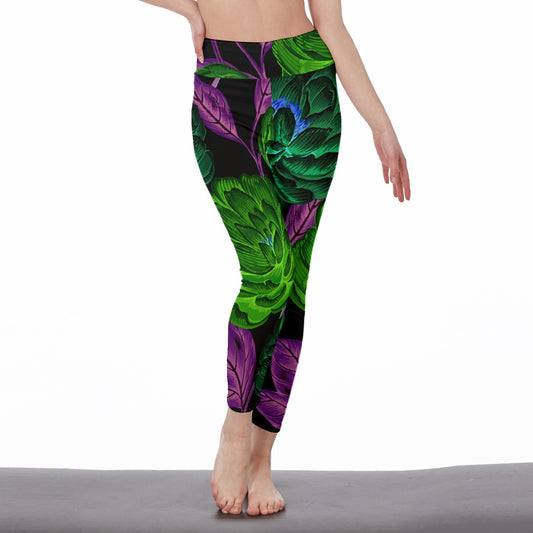 High Waist Leggings | Side Stitch Closure