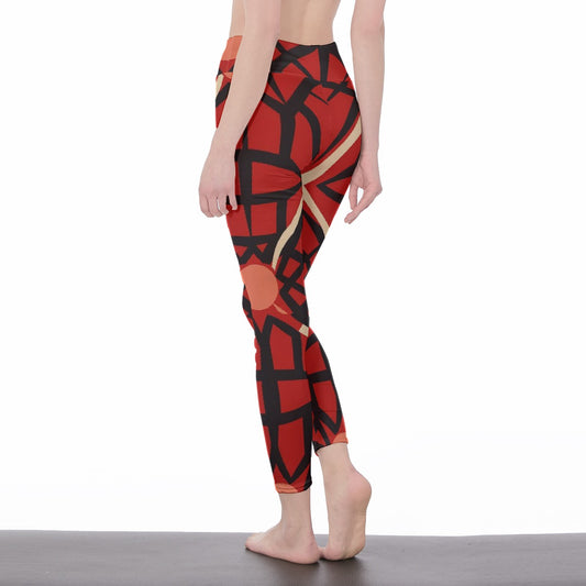 High Waist Leggings | Side Stitch Closure