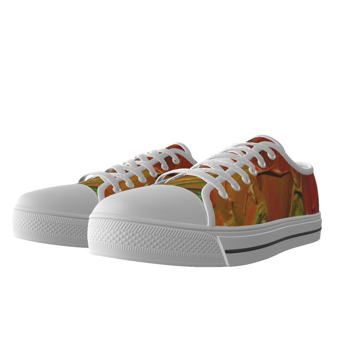 Women's White Sole Canvas Shoes