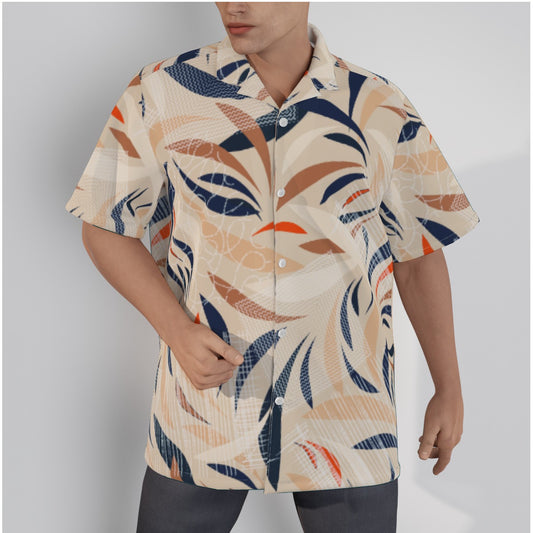 Hawaiian Shirt With Button Closure