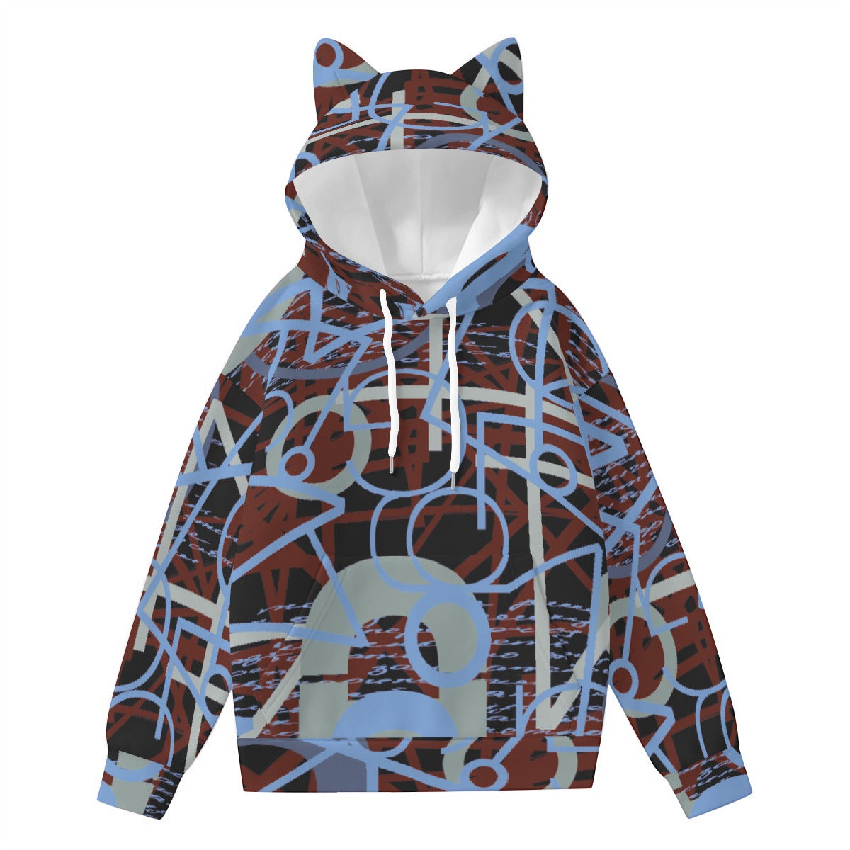 Women’s Hoodie With Decorative Ears