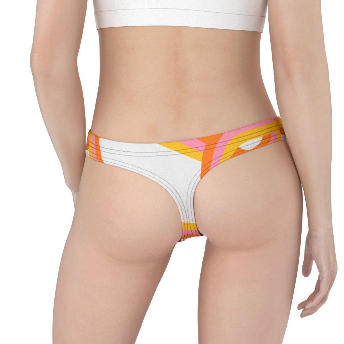 All-Over Print Women's Thong Underwear