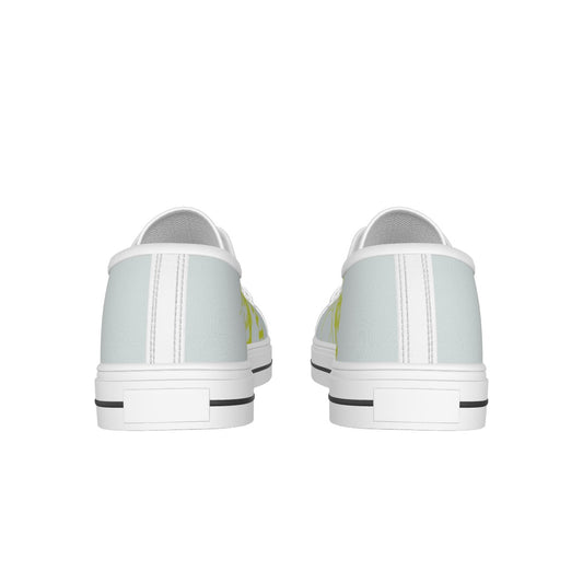 Women's White Sole Canvas Shoes