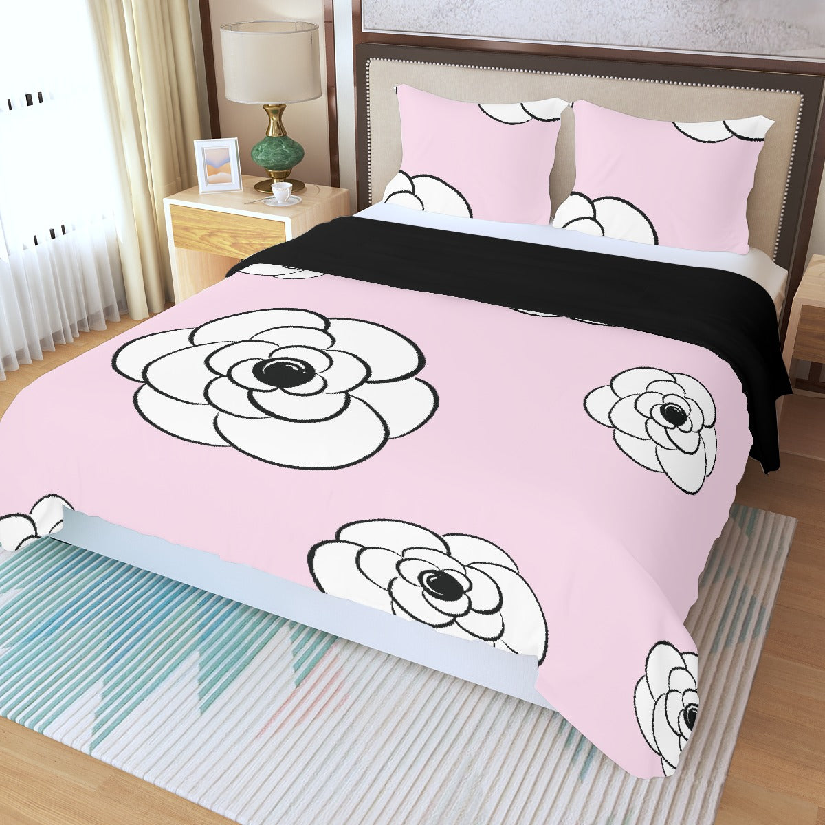 Three Piece Duvet Cover Set