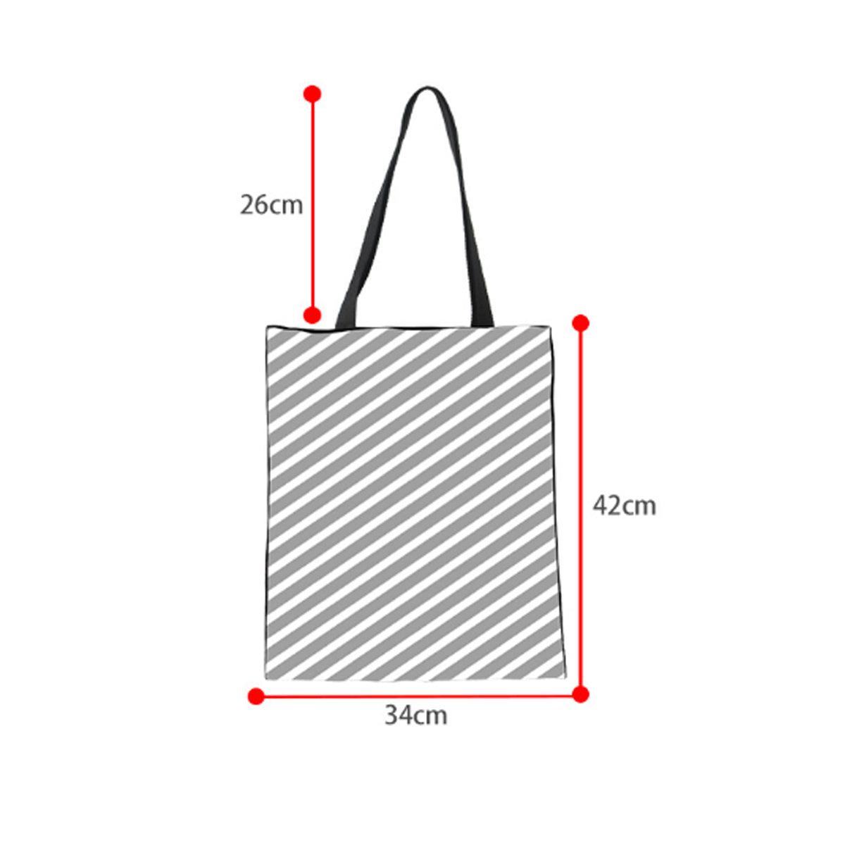 Double-Sided Printed Canvas Bag